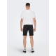 ONLY & SONS shorts i mørk denim til herre