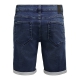 ONLY & SONS shorts i mørkeblå denim til herre