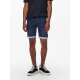 ONLY & SONS shorts i mørkeblå denim til herre