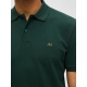 Selected klassisk polo i trekking green til herre