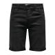 ONLY & SONS denim shorts i sort til herre