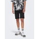 ONLY & SONS shorts i sort til herre – størrelser XS, S, M, 3XL, 4XL