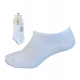 Bambus Strømper,  Comfort Diabetic " Low Cut"  Sokker i Hvid. Unisex