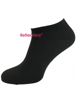 ReflexWear sorte Low Cut Celliant-ankelstrømper unisex – str. 35-38, 39-42 og 43-46
