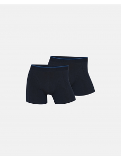 Claudio 2pak underbukser/trunks i navy til herre