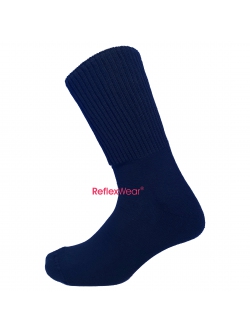 ReflexWear® Comfort & Diabetes tykke strømper i sort. Unisex