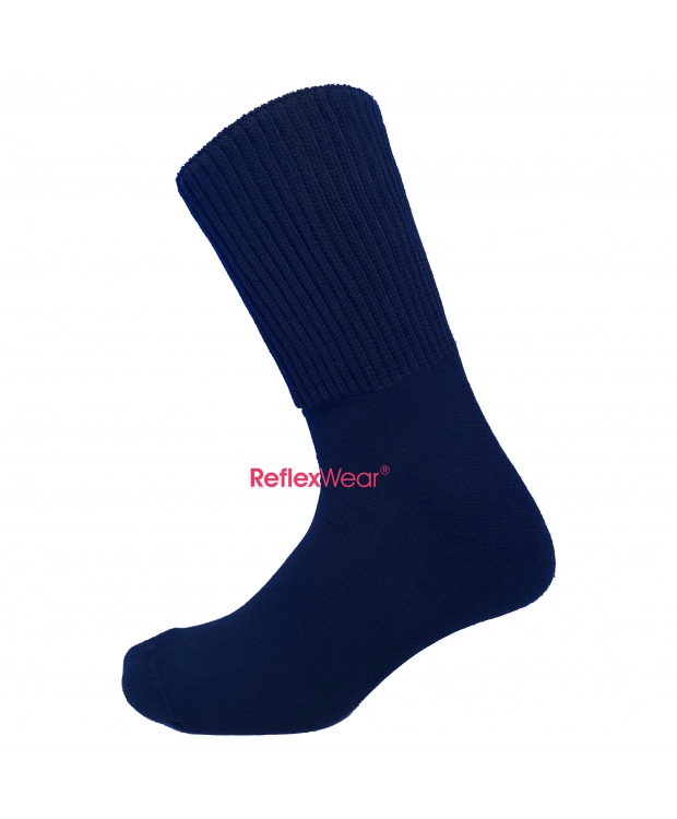 ReflexWear Comfort & Diabetes Tykke Strømper i Sort - Celliant Komfortstrømper til Unisex