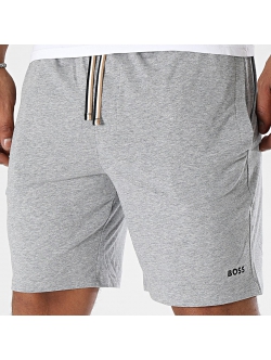 BOSS shorts m. logo i grå til herre