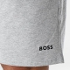 BOSS shorts m. logo i grå til herre