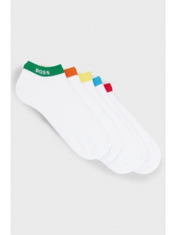 BOSS 5pak PRIDE unisex ankelstrømper