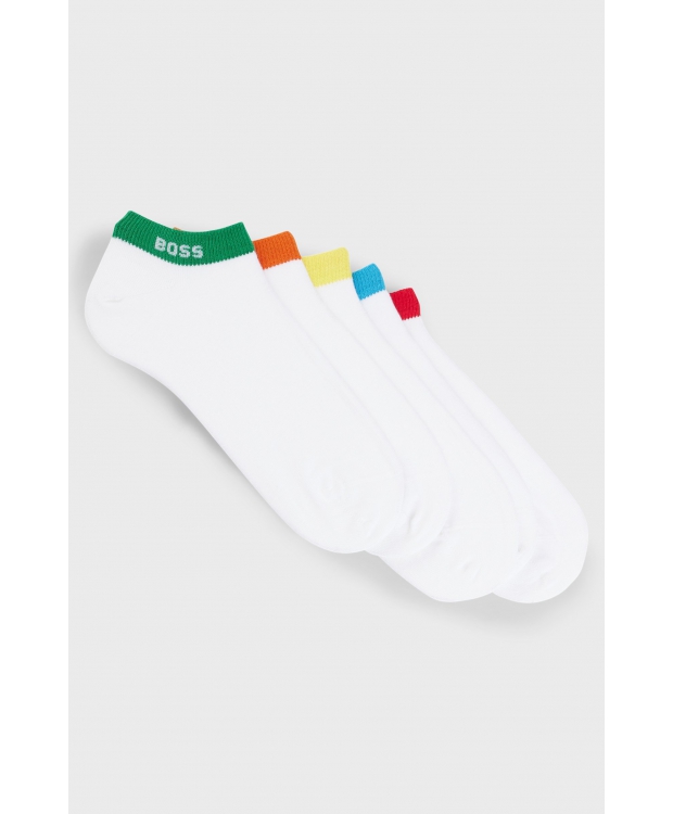 BOSS 5pak PRIDE unisex ankelstrømper