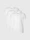 Calvin Klein 3pak t-shirt i hvid til herre | Regular fit |