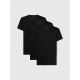 Calvin Klein 3pak t-shirt i sort til herre | Regular fit |