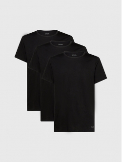 Calvin Klein 3pak t-shirt i sort til herre | Regular fit |