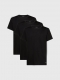 Calvin Klein 3pak t-shirt i sort til herre | Regular fit |