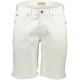 Lindbergh Denim Shorts i hvid til herre