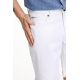Lindbergh Denim Shorts i hvid til herre