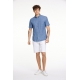 Lindbergh Denim Shorts i hvid til herre