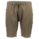 Lindbergh Linned Shorts i armygrøn til herre