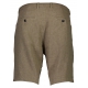 Lindbergh Linned Shorts i armygrøn til herre