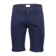 Lindbergh Superflex Chino Shorts i navy til herre