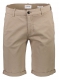 Lindbergh Superflex Chino Shorts i sandfarve til herre