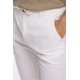 Lindbergh Linned shorts i hvid til herre