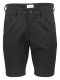 Lindbergh Plisserede shorts i sort til herre