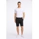 Lindbergh Plisserede shorts i sort til herre