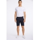 Lindbergh Plisserede shorts i navy til herre
