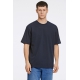 Lindbergh O-neck T-shirt i navy til herre