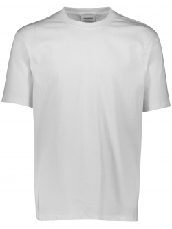 Lindbergh O-neck T-shirt i hvid til herre