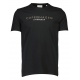 Lindbergh O-Neck T-shirt i sort m. logo til herre