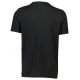 Lindbergh O-Neck T-shirt i sort m. logo til herre