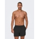 ONLY & SONS Badeshorts i sort til herre