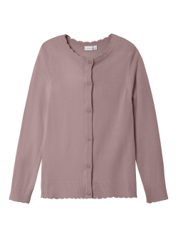 Name It cardigan i Deauville Mauve til piger