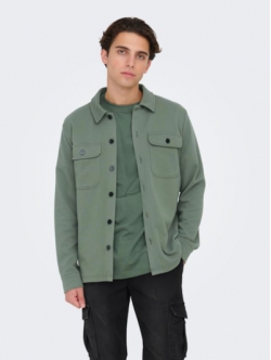 ONLY & SONS Overtrøje i castor grey til herre