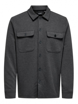 ONLY & SONS Overtrøje i dark grey til herre