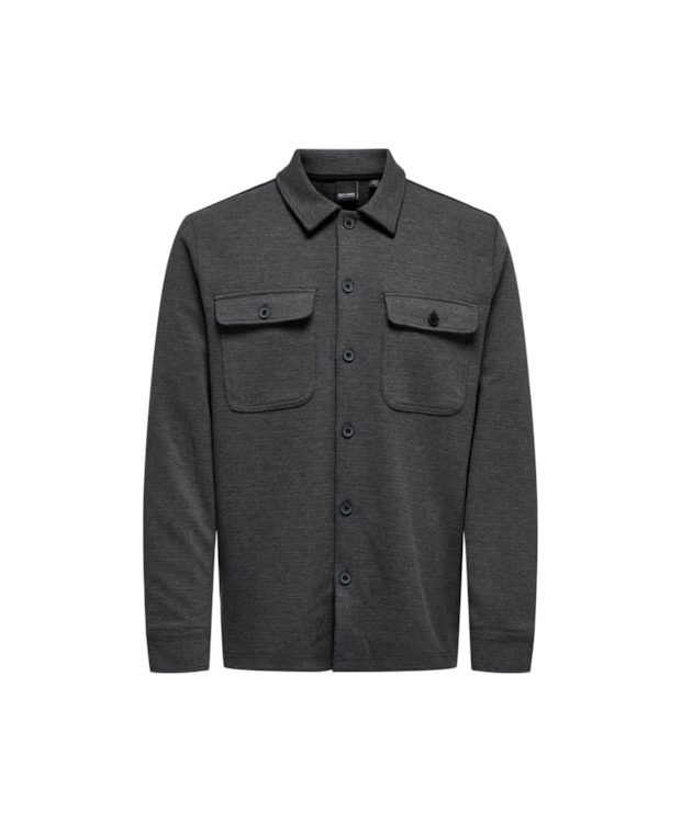 ONLY & SONS Overtrøje i dark grey til herre