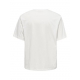 ONLY & SONS O-neck T-Shirt i hvid til herre