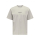 ONLY & SONS O-neck T-Shirt i Silver Lining til herre