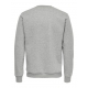 ONLY & SONS Crew Neck Sweatshirt i grå til herre