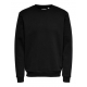 ONLY & SONS Crew Neck Sweatshirt i sort til herre