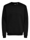 ONLY & SONS Crew Neck Sweatshirt i sort til herre