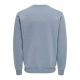 ONLY & SONS Crew Neck Sweatshirt i Flint Stone til herre