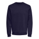 ONLY & SONS Crew Neck Sweatshirt i Evening Blue til herre