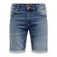 ONLY & SONS denimshorts i blå til herre