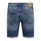 ONLY & SONS denimshorts i blå til herre