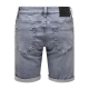 ONLY & SONS denimshorts i grå til herre