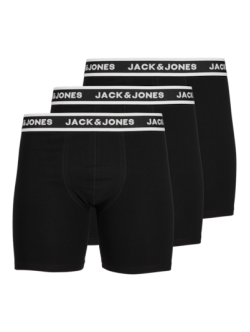 Jack & Jones 3pak boksershorts i sort til herre